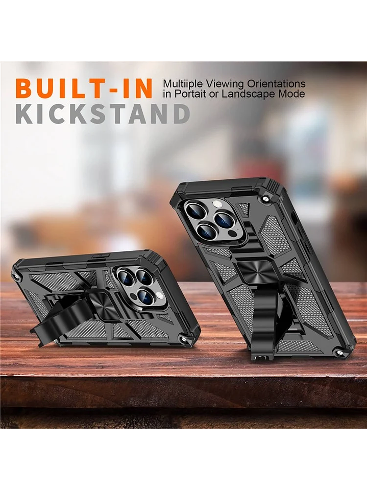 Carcasa Antigolpe Armor Reforzada Para iPhone 13 pro max 5