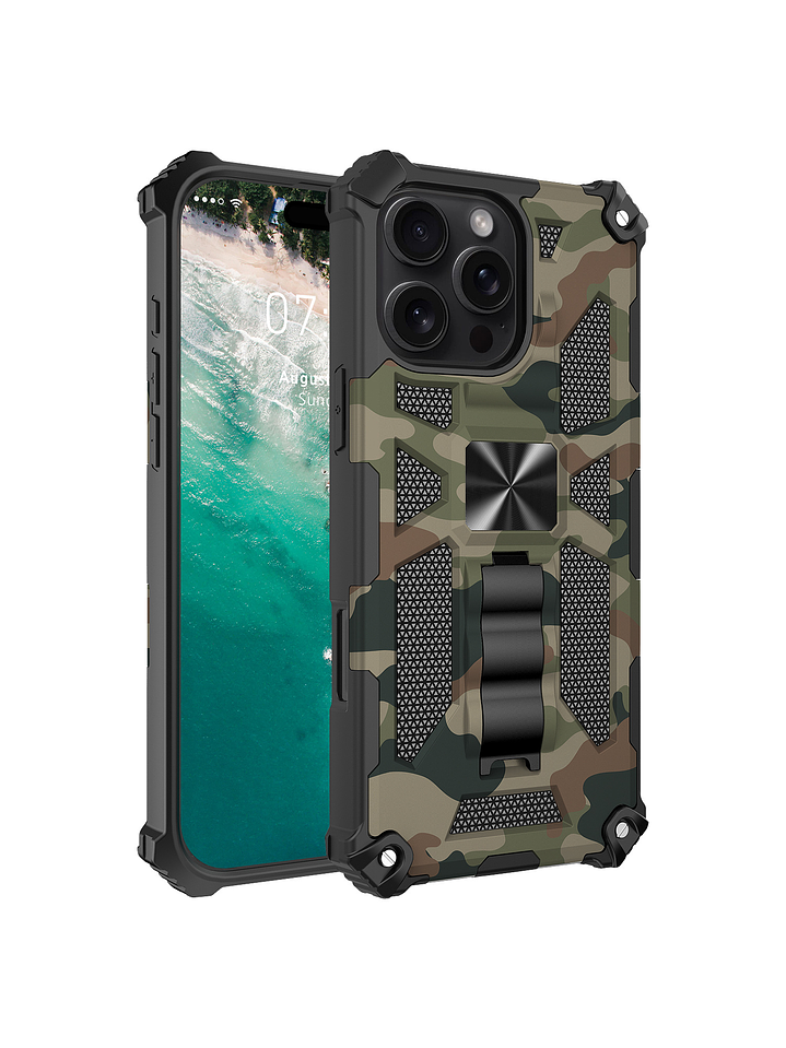 Carcasa Antigolpe Armor Reforzada Para iPhone 16 pro 1