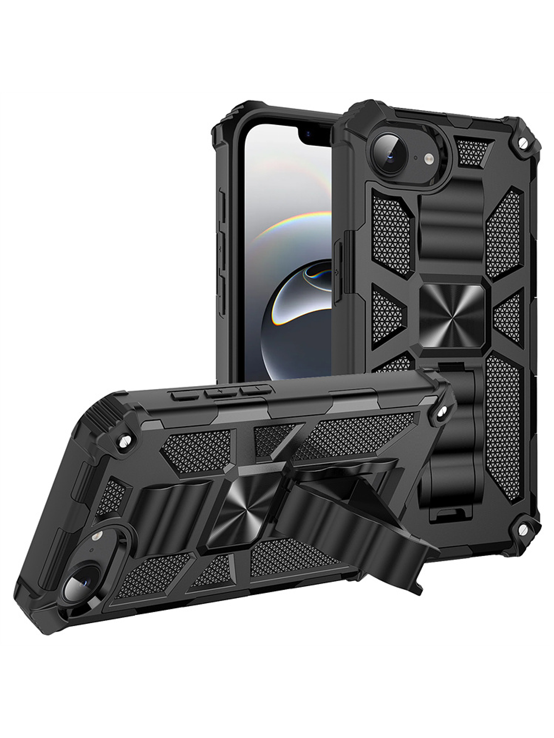 Carcasa Antigolpe Armor Reforzada Para iPhone 16E 3