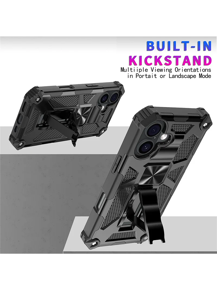 Carcasa Antigolpe Armor Reforzada Para iPhone 17 6