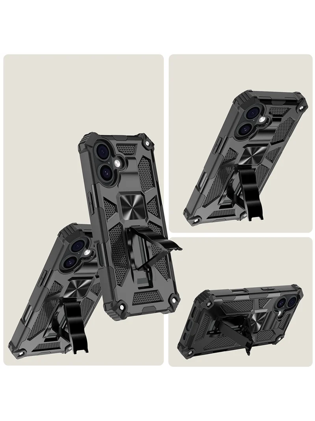 Carcasa Antigolpe Armor Reforzada Para iPhone 17 7