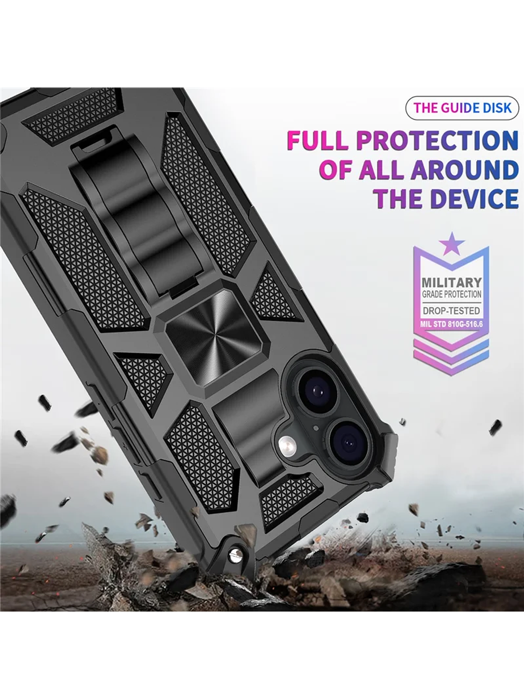 Carcasa Antigolpe Armor Reforzada Para iPhone 17 9