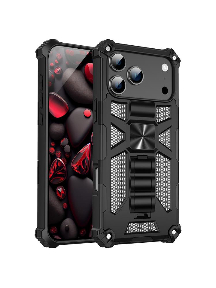 Carcasa Antigolpe Armor Reforzada Para iPhone 17 Pro 1