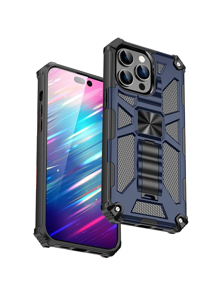 Carcasa Antigolpe Armor Reforzada Para iPhone 15 pro max 2