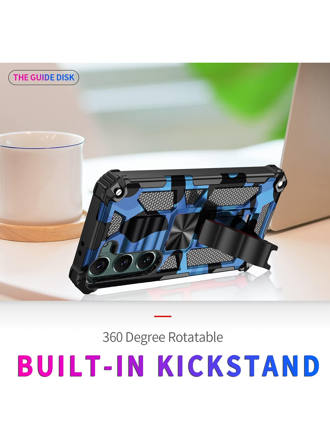 Carcasa Antigolpe Armor Camuflaje Militar Para Samsung Galaxy A56 5G 6