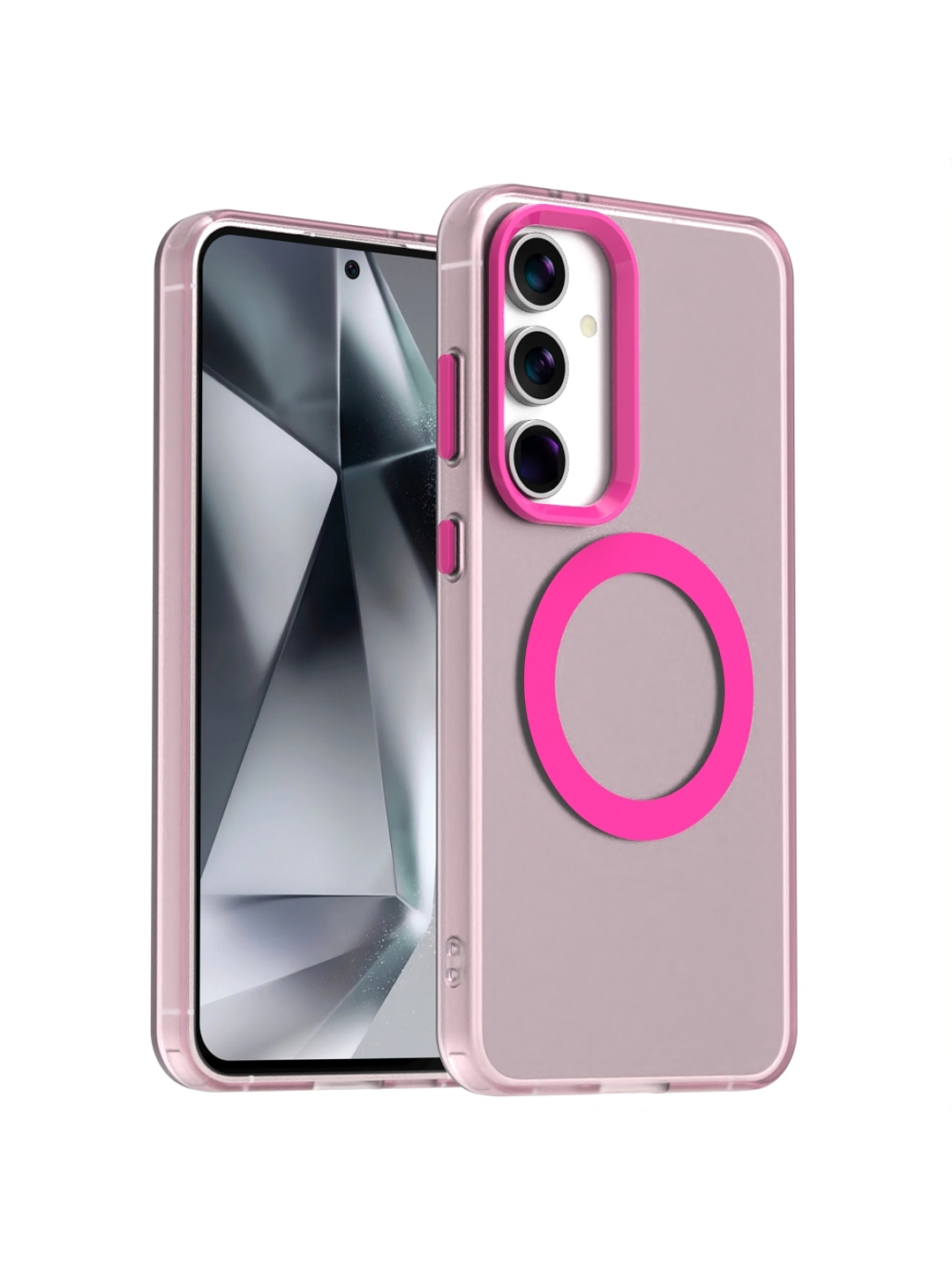 Carcasa Compatible Carga Magnética Mate Para Samsung Galaxy S25 FE 4