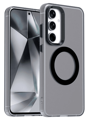 Carcasa Compatible Carga Magnética Mate Para Samsung Galaxy S25 FE