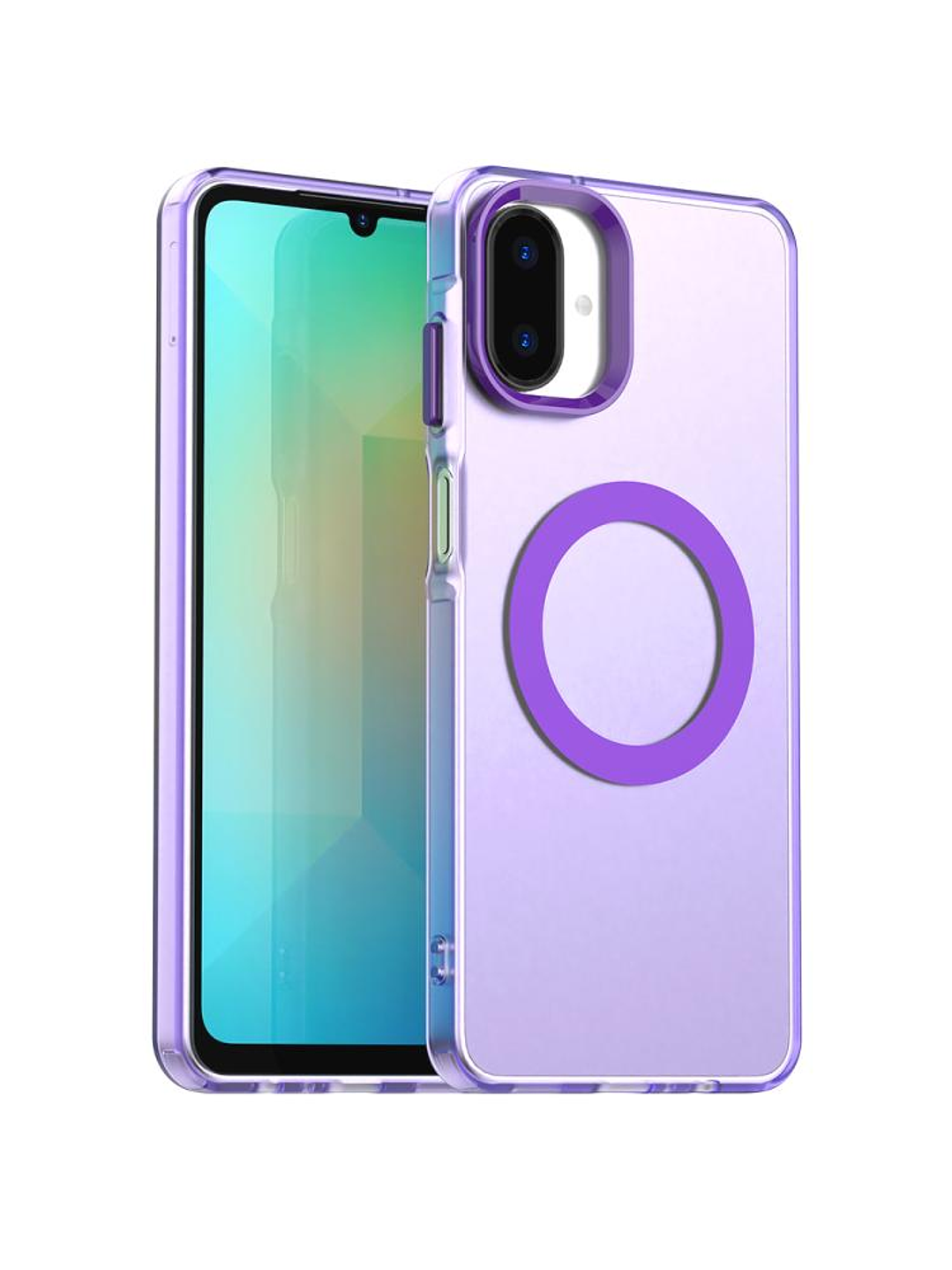 Carcasa Compatible Carga Magnética Mate Para Samsung Galaxy A07 4