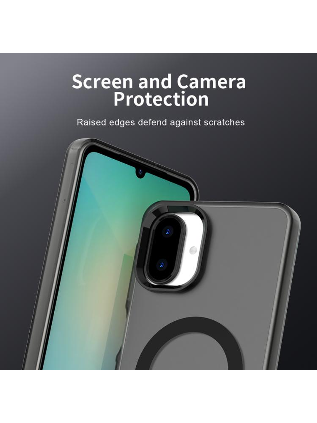 Carcasa Compatible Carga Magnética Mate Para Samsung Galaxy A07 8