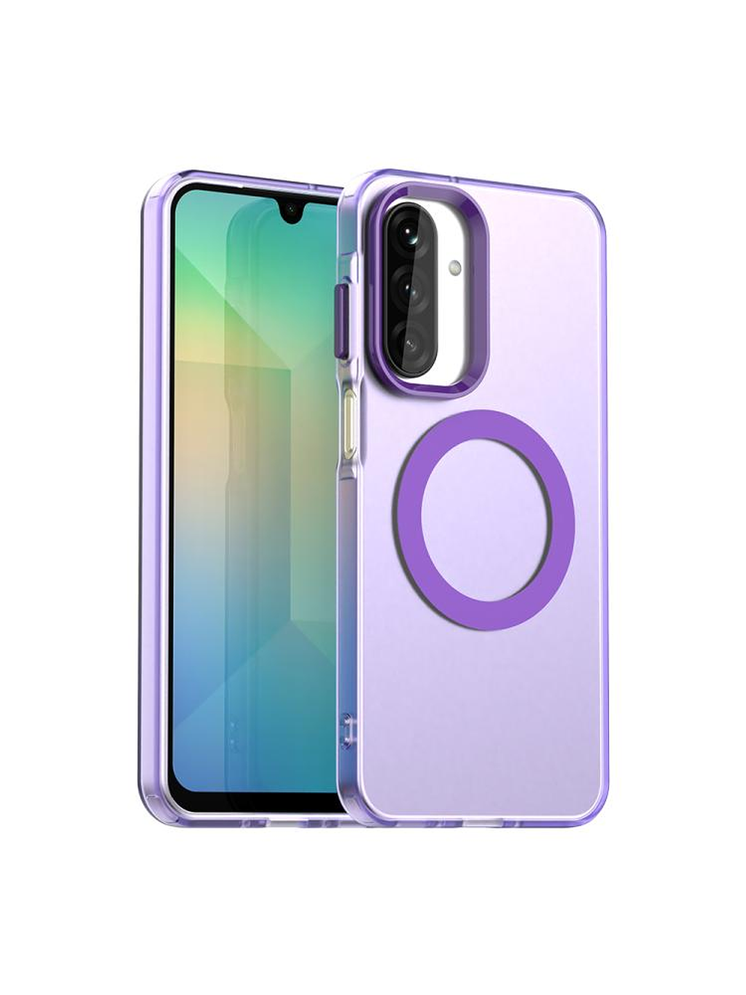 Carcasa Compatible Carga Magnética Mate Para Samsung Galaxy A17 5G 1