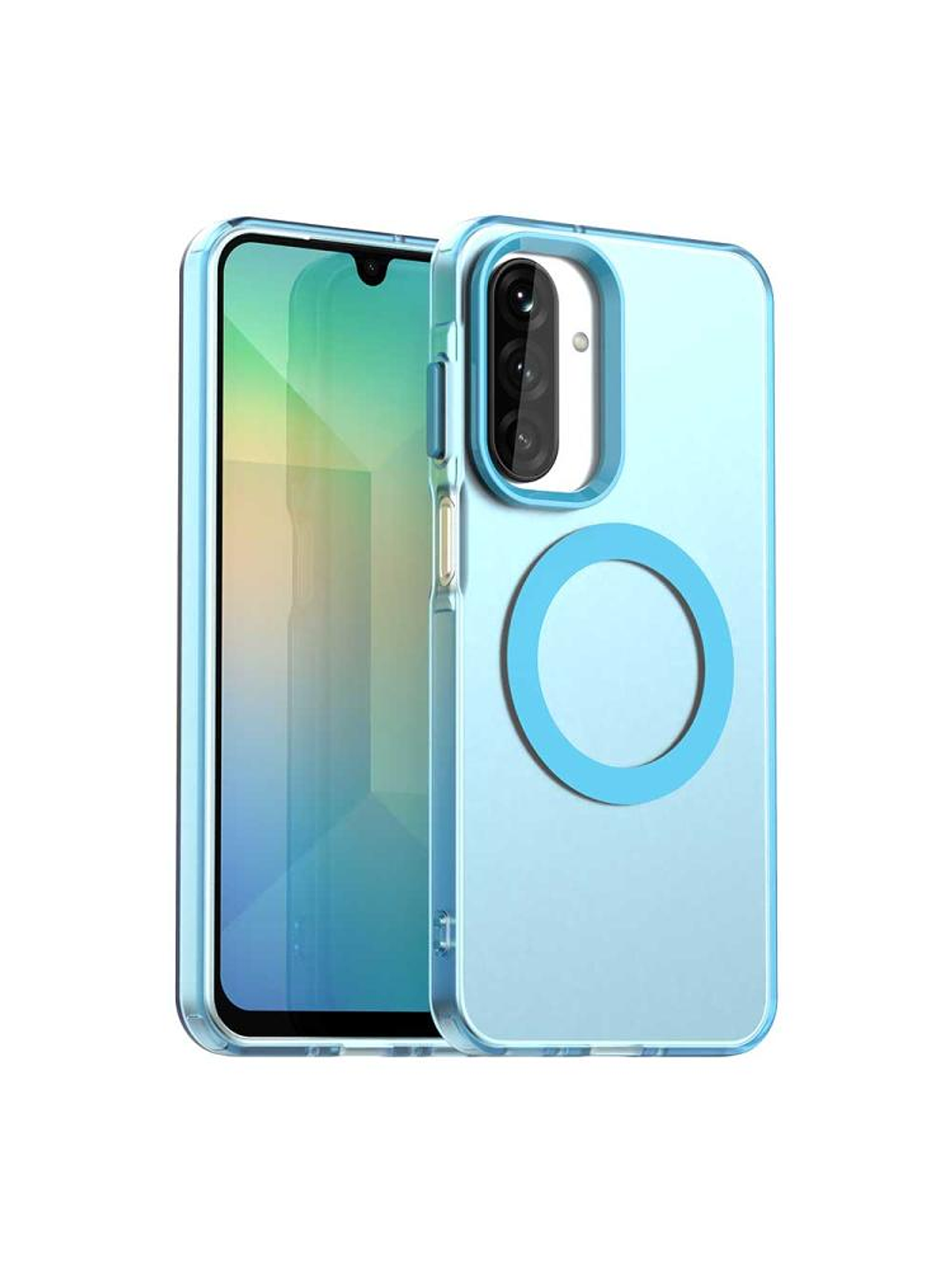 Carcasa Compatible Carga Magnética Mate Para Samsung Galaxy A17 5G 2