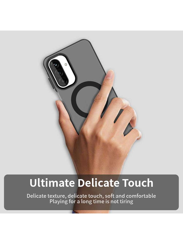 Carcasa Compatible Carga Magnética Mate Para Samsung Galaxy A17 5G 6