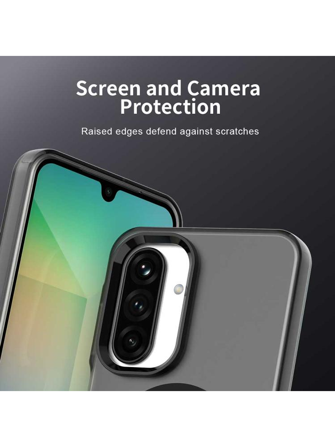 Carcasa Compatible Carga Magnética Mate Para Samsung Galaxy A17 5G 7