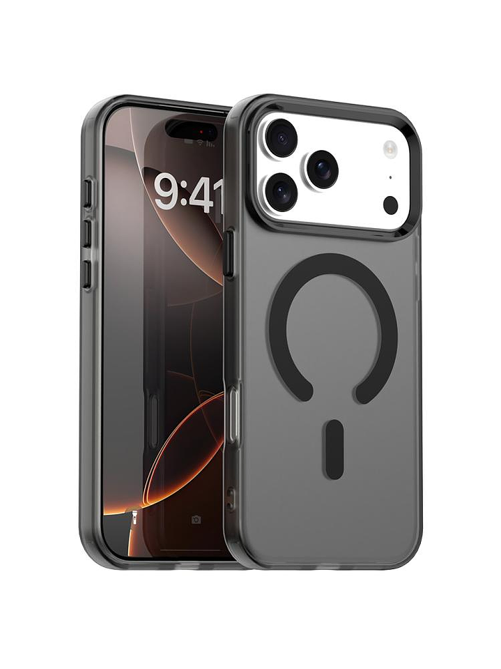 Carcasa Compatible Carga Magnética Mate Para iPhone 17 Pro Max 1
