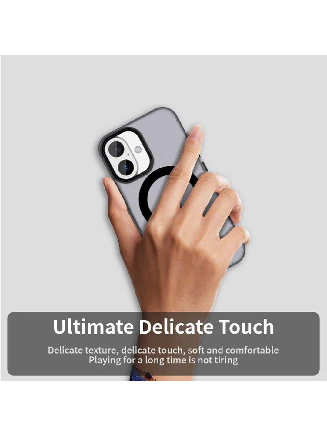 Carcasa Compatible Carga Magnética Mate Para iPhone 17 7