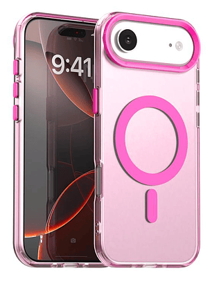 Carcasa Compatible Carga Magnética Mate Para iPhone 17 Air