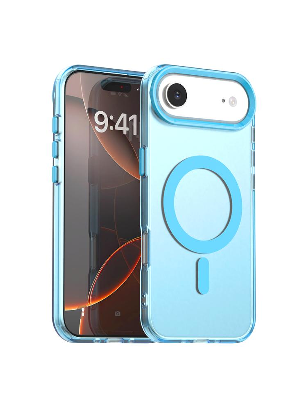 Carcasa Compatible Carga Magnética Mate Para iPhone 17 Air 2