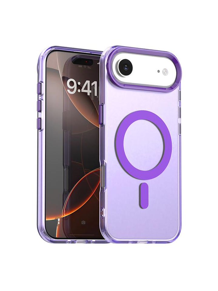Carcasa Compatible Carga Magnética Mate Para iPhone 17 Air 4