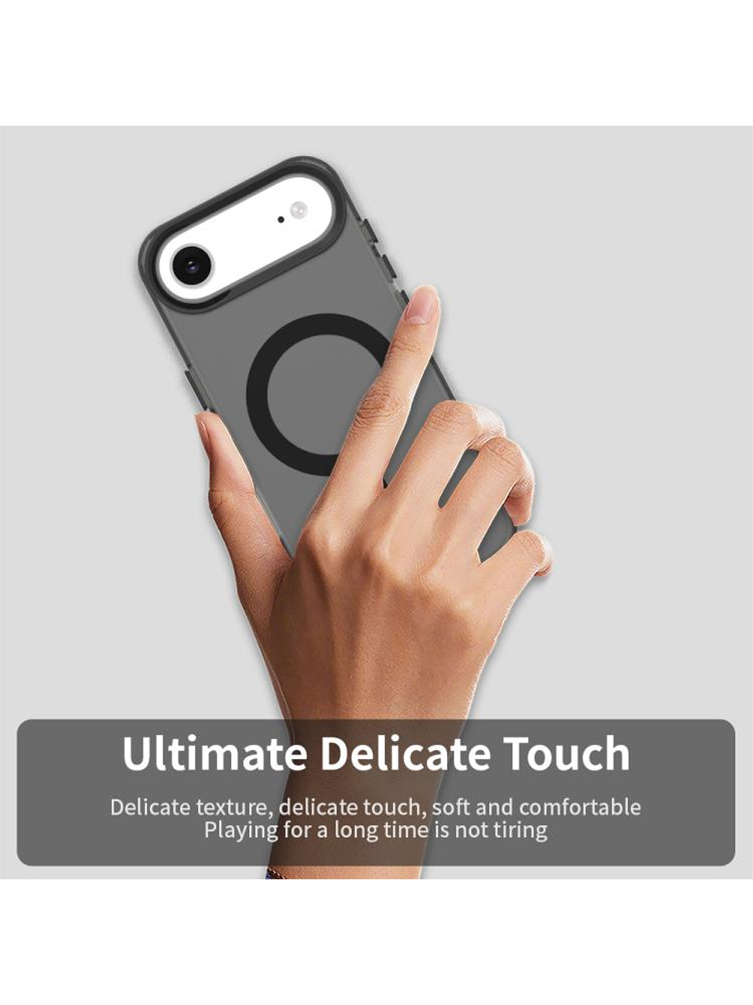 Carcasa Compatible Carga Magnética Mate Para iPhone 17 Air 6