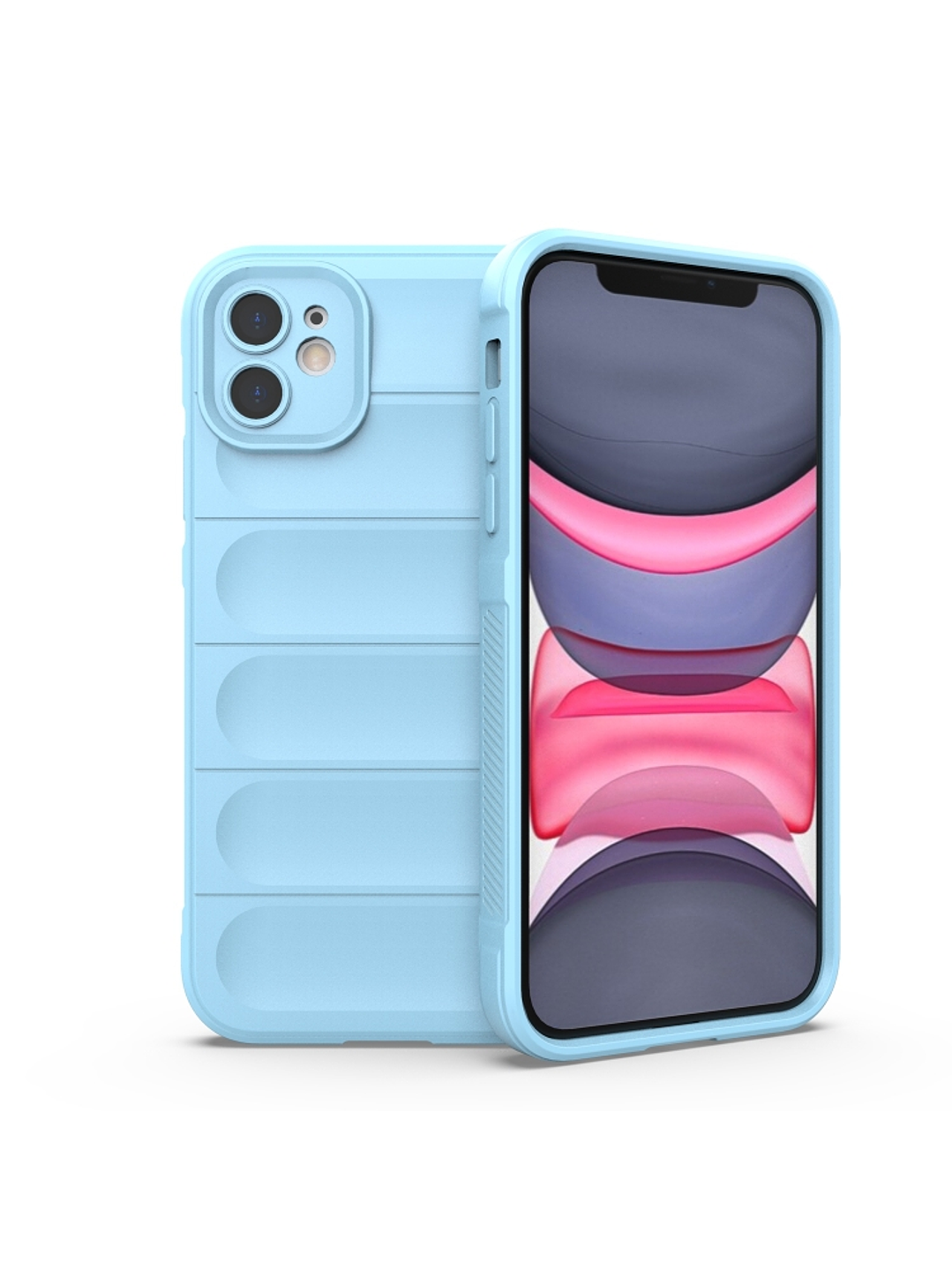 Carcasa Antigolpe Silicona Robusta Para iPhone 11 2