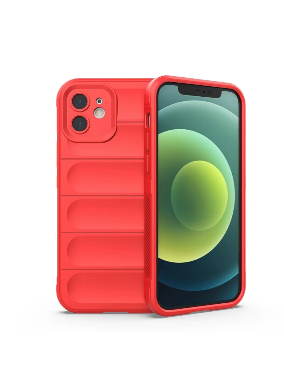 Carcasa Antigolpe Silicona Robusta Para iPhone 12 2