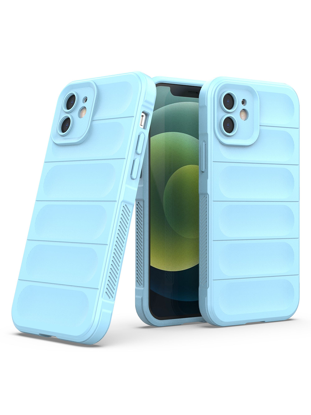 Carcasa Antigolpe Silicona Robusta Para iPhone 12 1