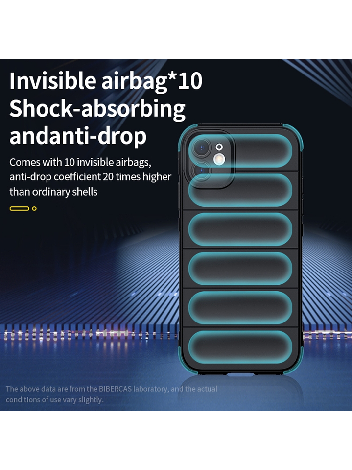 Carcasa Antigolpe Silicona Robusta Para iPhone 12 Pro 7