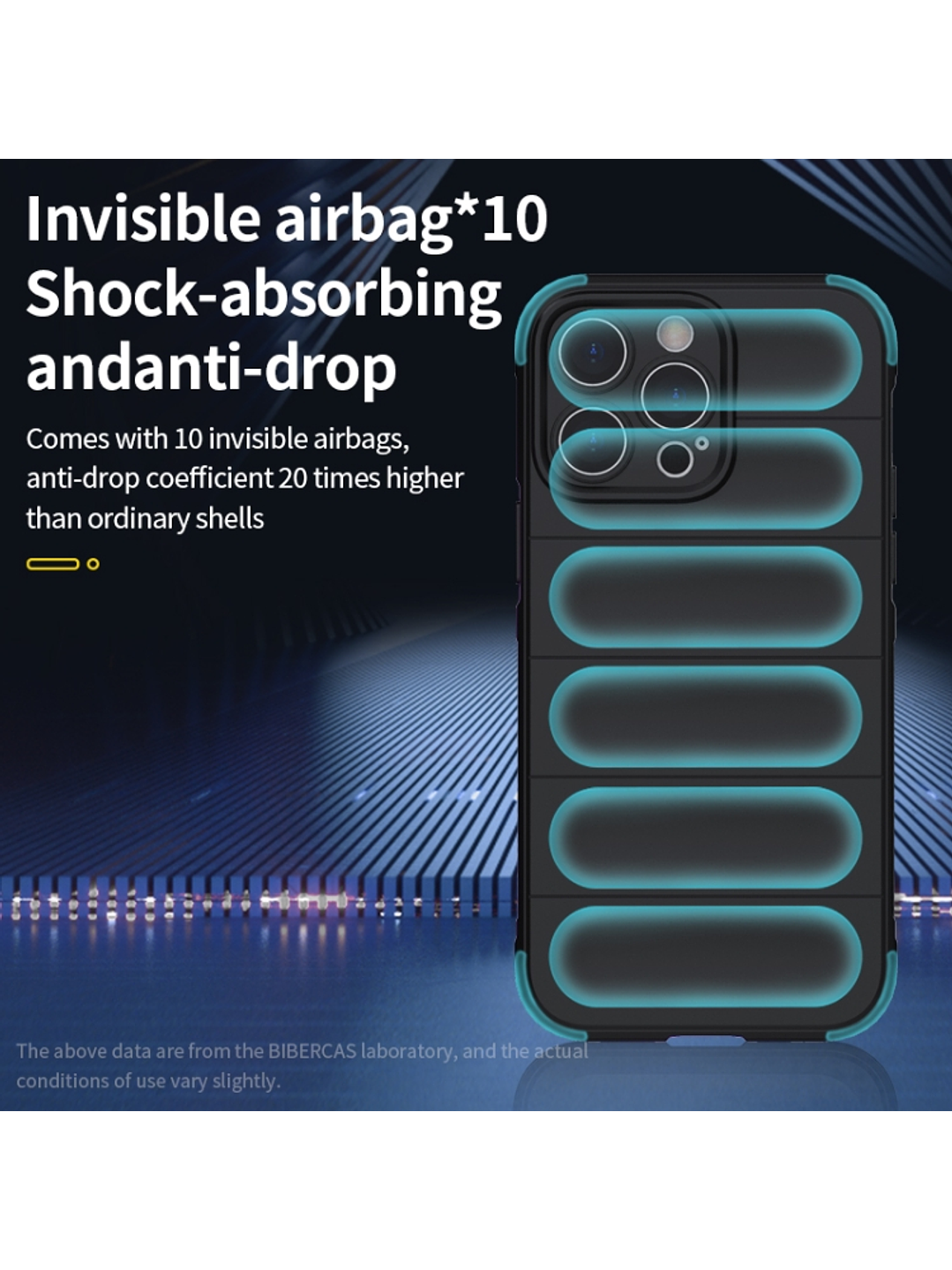 Carcasa Antigolpe Silicona Robusta Para iPhone 15 plus 5