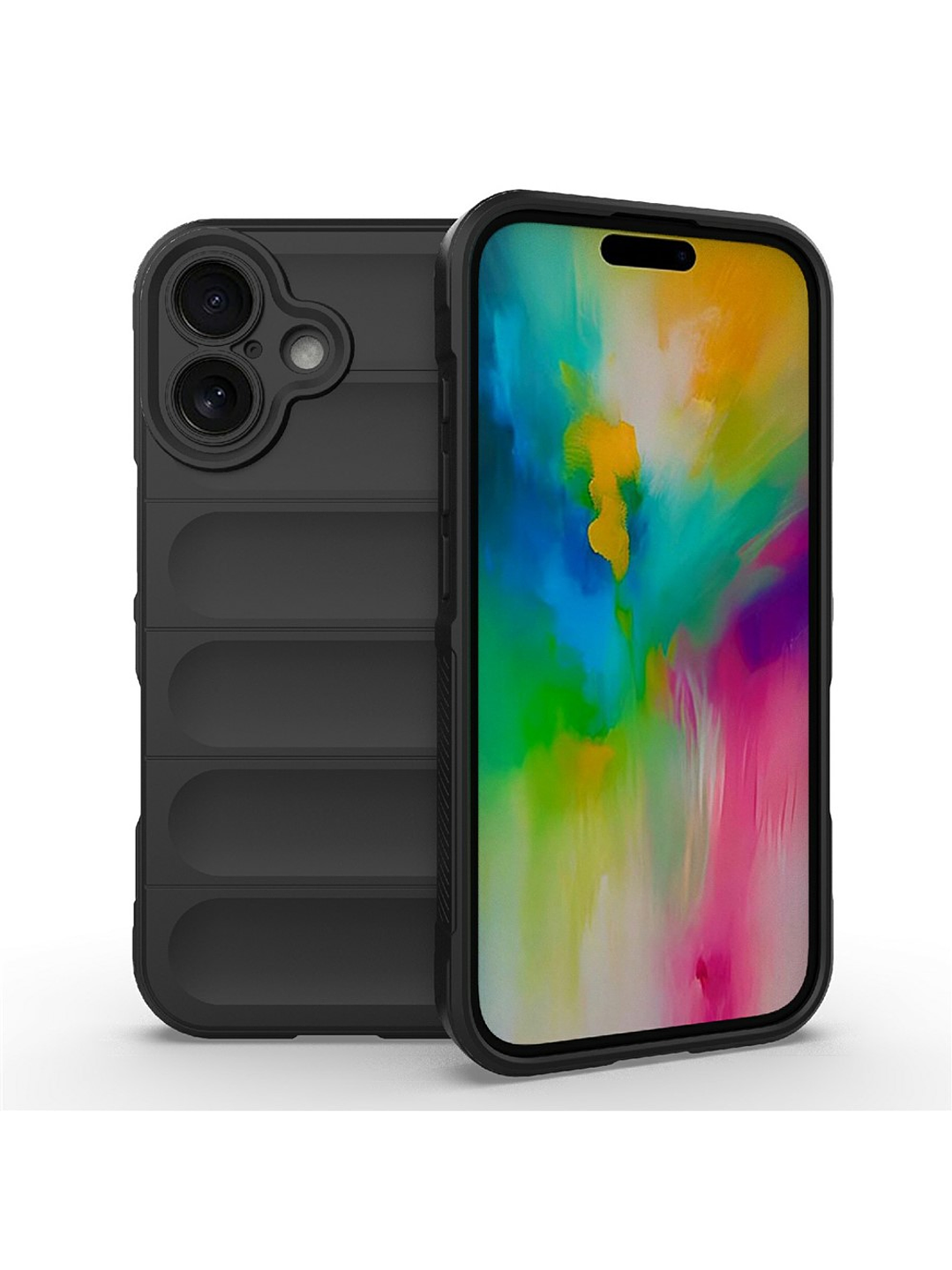 Carcasa Antigolpe Silicona Robusta Para iPhone 16 1
