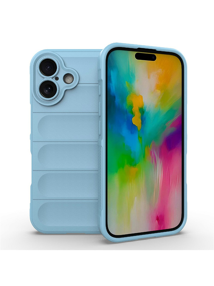 Carcasa Antigolpe Silicona Robusta Para iPhone 16 2