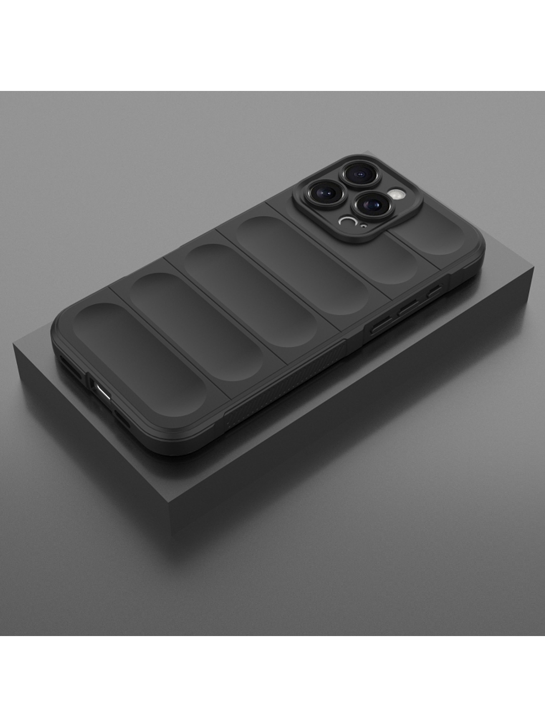 Carcasa Antigolpe Silicona Robusta Para iPhone 16 Pro Max 4