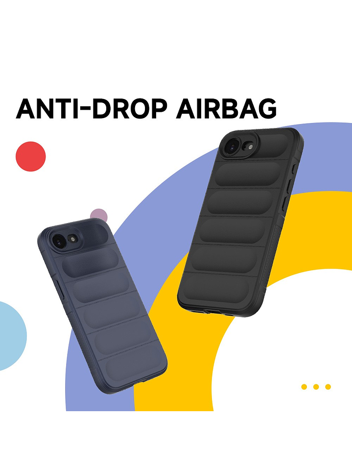 Carcasa Antigolpe Silicona Robusta Para iPhone 16E 6