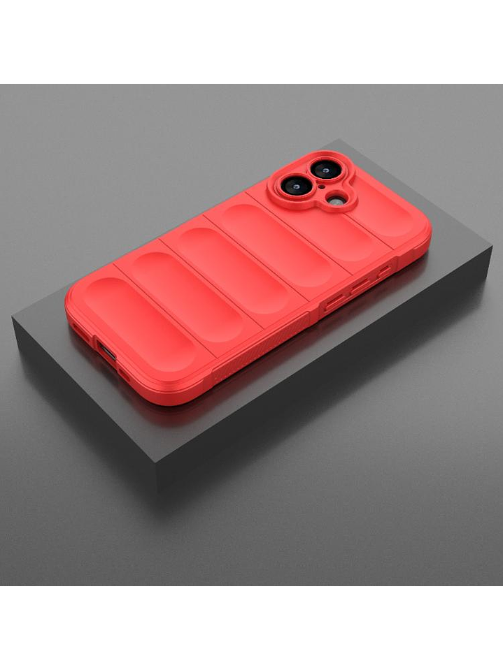 Carcasa Antigolpe Silicona Robusta Para iPhone 17 4