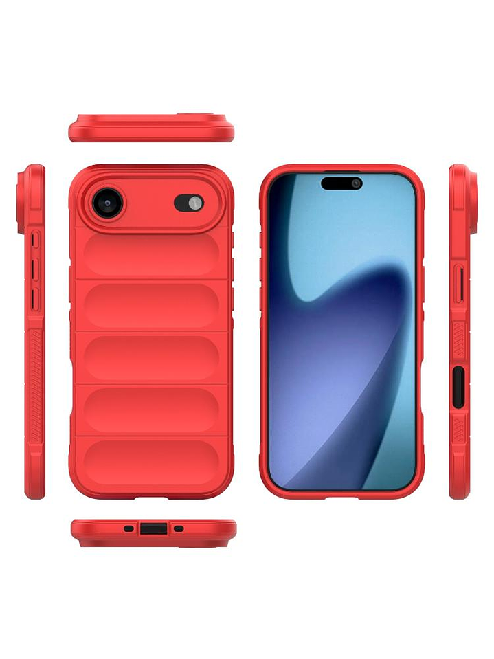 Carcasa Antigolpe Silicona Robusta Para iPhone 17 Air 4