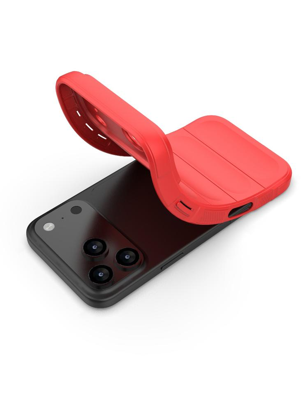 Carcasa Antigolpe Silicona Robusta Para iPhone 17 Pro Max 4