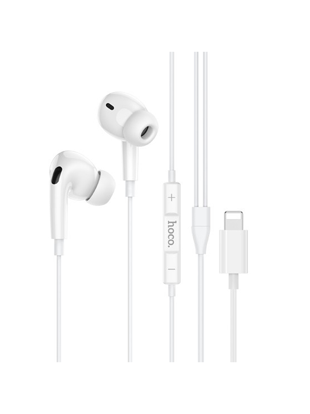 Auriculares por Cable Para iPhone Lightning Alta Calidad Color Blanco 1