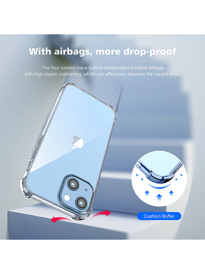 Carcasa Transparente Antigolpes + Lamina Para iPhone 11 Pro Max 3