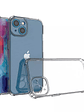 Carcasa Transparente Antigolpes + Lamina Para iPhone 13 - Miniatura 2