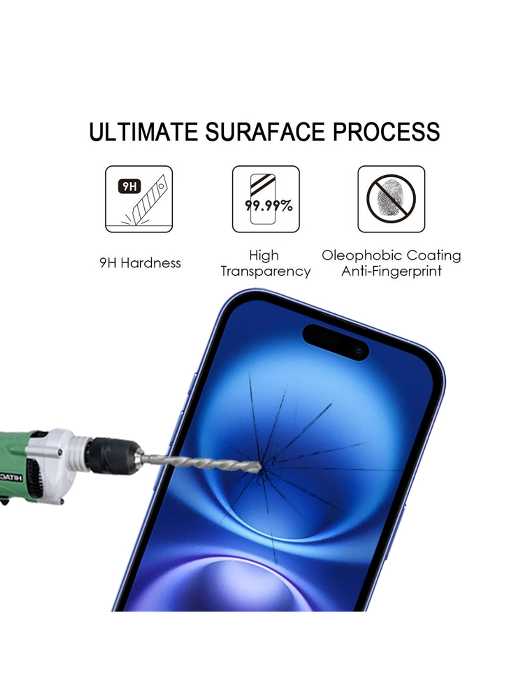 Carcasa Transparente Antigolpes + Lamina Para iPhone 14 Pro 10