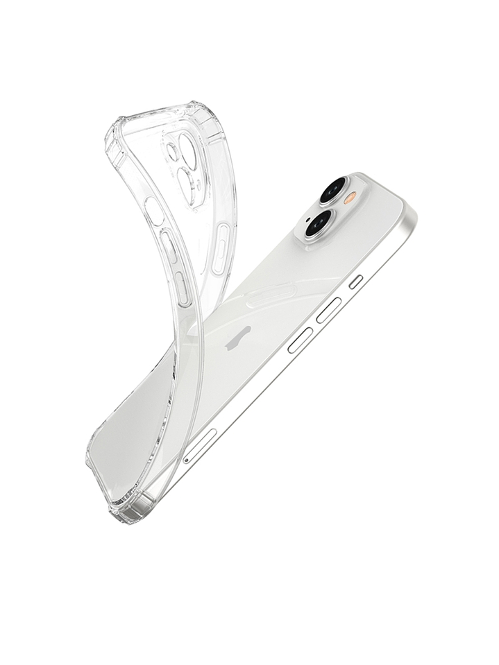 Carcasa Transparente Antigolpes + Lamina ParaiPhone 15 Plus 3