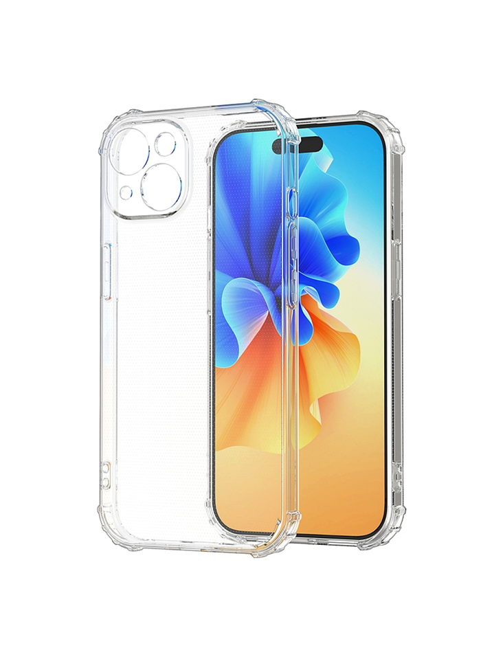 Carcasa Transparente Antigolpes + Lamina ParaiPhone 15 Plus 6