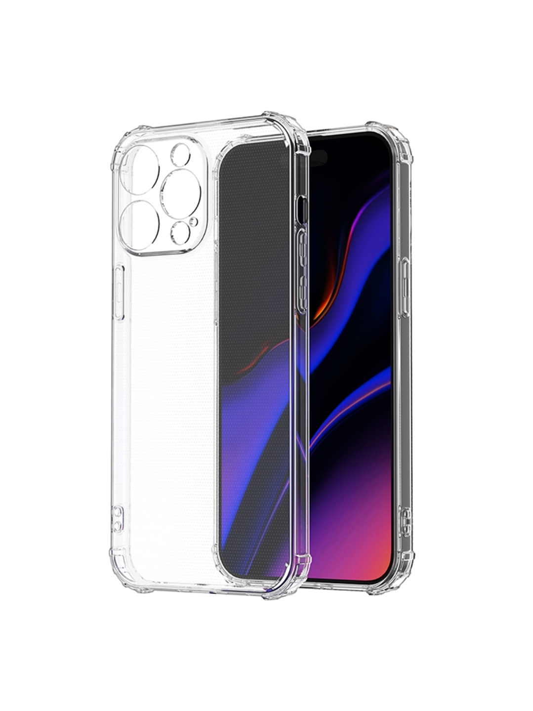 Carcasa Transparente Antigolpes + Lamina Para iPhone 15 Pro 6