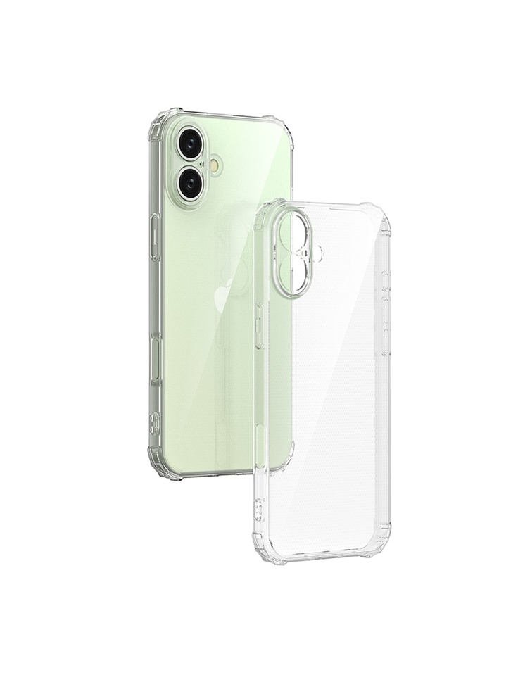 Carcasa Transparente Antigolpes + Lamina Para iPhone 16 Plus 4
