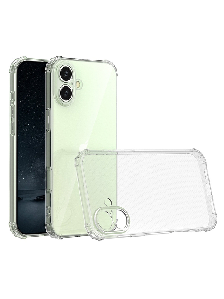 Carcasa Transparente Antigolpes + Lamina Para iPhone 16 2