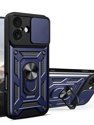 Carcasa Antigolpe Cubre Cámara Anillo Para iPhone 17 