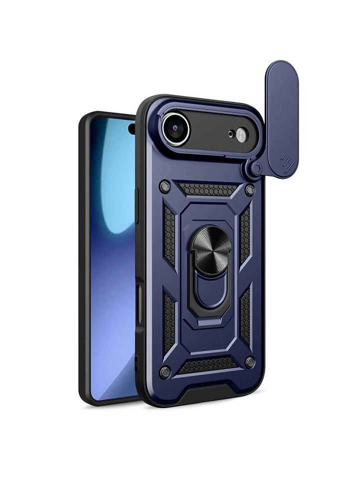 Carcasa Antigolpe Cubre Cámara Anillo Para iPhone 17 Air 3