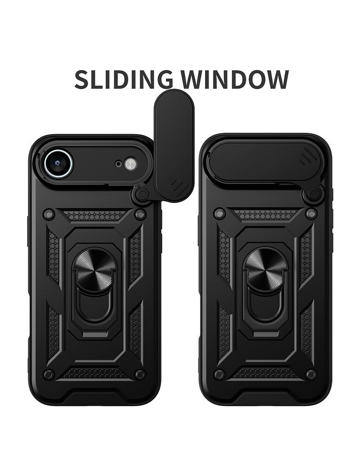 Carcasa Antigolpe Cubre Cámara Anillo Para iPhone 17 Air 4