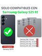 Carcasa Transparente Antigolpes + Lamina Para Samsung Galaxy S25 FE 5G - Miniatura 9