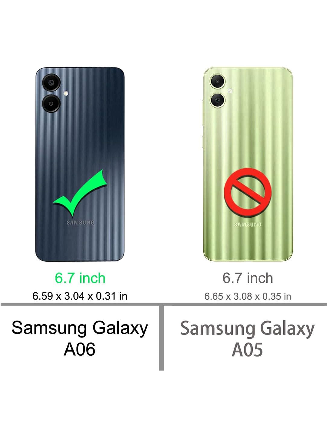 Carcasa Transparente Antigolpes + Lamina Para Samsung Galaxy A07 4G 2