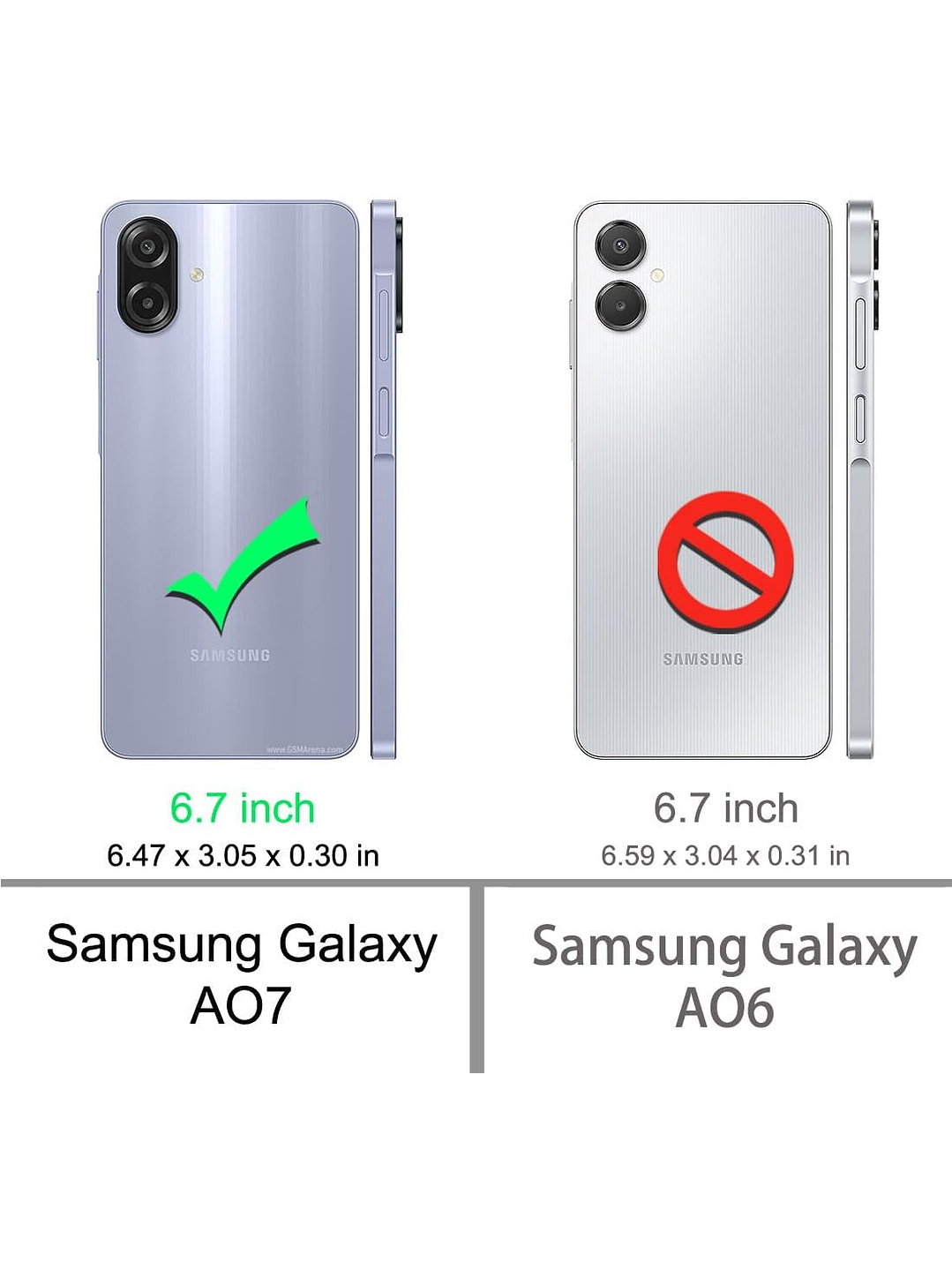 Carcasa Transparente Antigolpes + Lamina Para Samsung Galaxy A07 4G 3